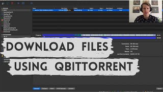 HOW TO DOWNLOAD FILES FROM TORRENTS USING QBITTORRENT  Tutorial [upl. by Glenn]