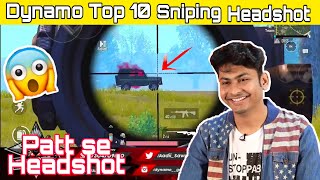 Dynamo Top 10 Best Headshots  Pubg Mobiles  Patt se headshot seoson 12  SUMIT GAMING [upl. by Nospmas]