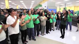 Downtown Los Angeles Walmart Cheer [upl. by Meredeth]