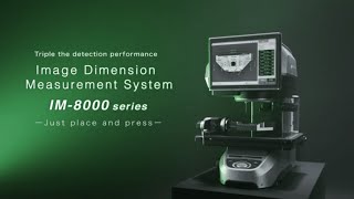 Measurement Tool  Image Dimension Measurement System  Shadowgraph  KEYENCE IM8000 Series [upl. by Seth192]