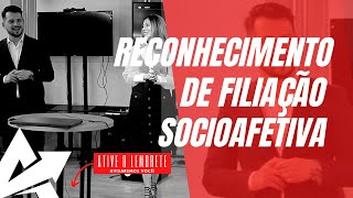 DIREITO DE FAMÍLIA Reconhecimento de filiação socioafetiva [upl. by Inman524]