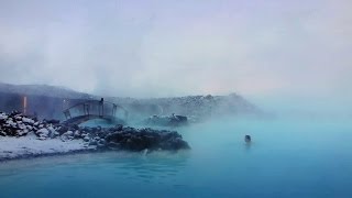 Blue Lagoon Iceland on a winterday [upl. by Aibara]