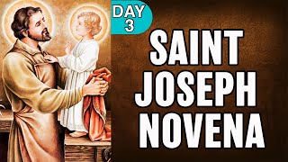 Novena to St Joseph Day 3  St Joseph Novena  Never Fails [upl. by Thatcher]