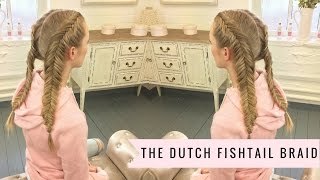 Dutch Fishtail Braid By SweetHearts Hair [upl. by Ayn741]