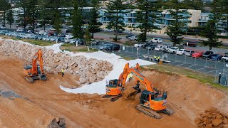 Collaroy seawall project  Protection from coastal erosion [upl. by Alethea]