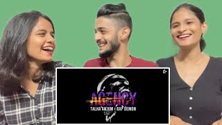 Agency  Talha Anjum  Rap Demon  WhatTheFam Reactions [upl. by Beall]