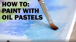 How To Paint with Oil Pastels by Sennelier [upl. by Edia]