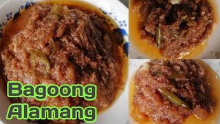 BAGOONG ALAMANG  Pang Negosyo Recipe [upl. by Adolphus]