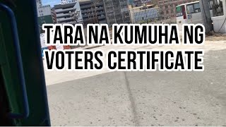 PAANO KUMUHA NG VOTERS CERTIFICATE [upl. by Amata916]