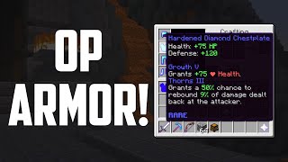 Hypixel Skyblock  Crafting Hardened Diamond Armor Get Hardened Diamond Armor FAST [upl. by Yeltsew699]