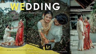 Lightroom Presets DNG amp XMP Free Download  Special Indian Wedding Presets Pack [upl. by Victoir]