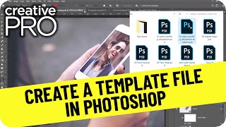 Photoshop HowTo Create a Template File [upl. by Delwyn]