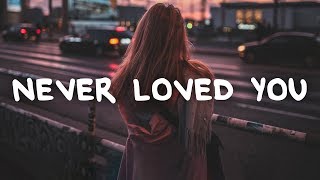 Evie Clair  Never Loved You Lyrics [upl. by Hsevahb]