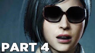 RESIDENT EVIL 2 REMAKE Walkthrough Gameplay Part 4  ADA WONG RE2 LEON [upl. by Zeena]