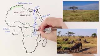 Geography of Africa [upl. by Sauers70]