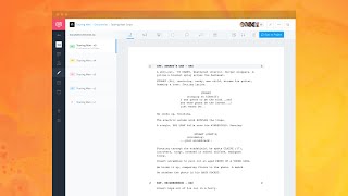 StudioBinder  Free Script Writing Software [upl. by Follansbee]