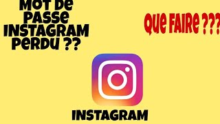 COMMENT RÉCUPÉRER SON COMPTE INSTAGRAM 2021 [upl. by Viveca]