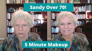 How to Do Makeup amp Skin Care in 5Minutes Over 70 [upl. by Cheadle]