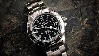 Glycine Combat Sub GL0076 Military Dive Watch Review [upl. by Blum]