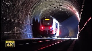 SEMMERINGBAHN Tunnels galleries bridges  Scenery mountain railway 4K [upl. by Thant]