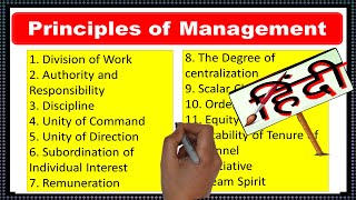 14 Principles of ManagementManagement [upl. by Range871]