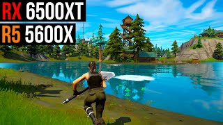 RX 6500 XT  Fortnite  1080p All Settings [upl. by Keverne]