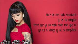 Mon Laferte  Tu Falta De Querer Letra Lyrics [upl. by Zuleika]