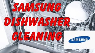 ✨ SAMSUNG DISHWASHER CLEANING — EASY DIY ✨ [upl. by Nwahsyd]