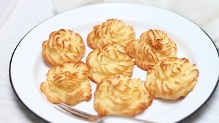 Recept pommes duchesse maken [upl. by Maren]