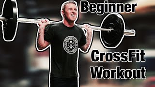 CrossFit Workout for Beginners  Day 1 [upl. by Kehsihba697]