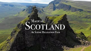 Magical Scotland  4K Scenic Relaxation Film with Calming Music [upl. by Rotman231]