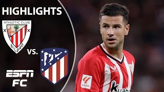 Athletic Club vs Atletico Madrid  LALIGA Highlights  ESPN FC [upl. by Ahtekahs]