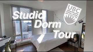 Studio Dorm Tour  UBC Ponderosa Commons [upl. by Noraed]