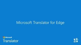 How to Use the Microsoft Translator Edge Extension [upl. by Letha503]