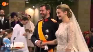 Chant de la Promesse  Luxembourg Royal Wedding [upl. by Ellatnahc]