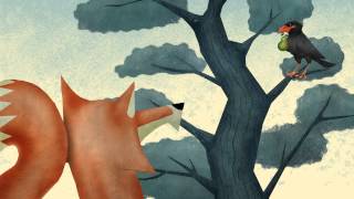 Animated Aesops Fables  Fox and Crow [upl. by Marnia]