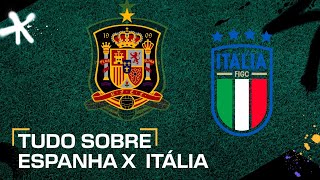 ESPANHA X ITÁLIA ONDE ASSISTIR AO VIVO E HORÁRIO DO JOGO PELA EUROCOPA [upl. by Varini]