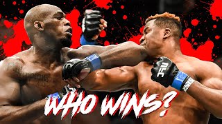 Francis Ngannou Vs Jon Jones  Ultimate SuperFight Breakdown [upl. by Ymmij424]