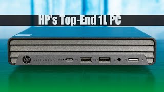 HP EliteDesk 800 G6 Mini Review 1L 35W PC [upl. by Ahsakat]