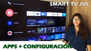 Smart Tv JVC con Android Tv  Review [upl. by Mattheus]