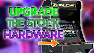 AtGames Legends Ultimare Arcade Hardware amp Control Upgrades [upl. by Cousin]