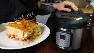 МУСАКА ПРИГОТВЕНА В INSTANT POT DUO CRISP [upl. by Olva]