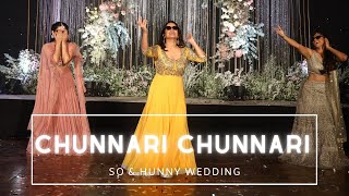 Indian Wedding Dance  Chunnari Chunnari [upl. by Fortunna]