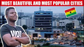 Top 10 Most Beautiful  Major Cities and Towns in Ghana 🇬🇭 [upl. by Eaver]