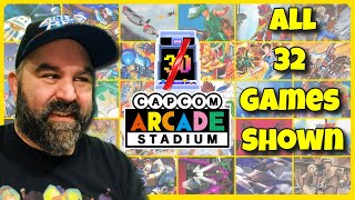 Capcom Arcade Stadium All 32 Games Shown [upl. by Seys]