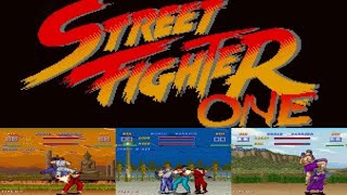 Street Fighter ONE MUGEN All Super Moves [upl. by Rolland774]