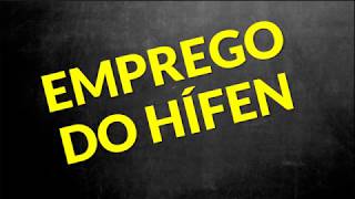 📌Emprego do hífen Prof Alda [upl. by Miles318]