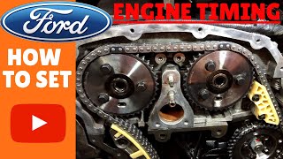 How to Set Engine Timing  Ford Transit [upl. by Jana]