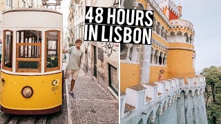 48 Hours in Lisbon Portugal  Everything to See amp Do [upl. by Socem390]