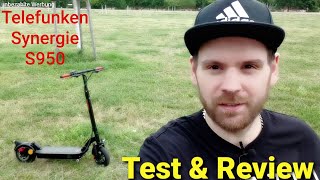 Telefunken Synergie S950  Test und Review  der beste Escooter mit Zulassung [upl. by Harding]